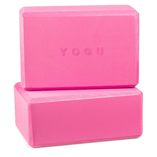 YOGU Yoga Blocks Set of 1 or 2 EVA Foam or Cork Wood YOGU Yoga Blocks Set of 1 or 2 EVA Foam or Cork Wood